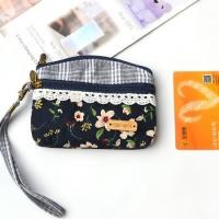 ราคา กระเป๋าใส่เหรียญผ้าคอตตอนแท้กระเป๋าคลัทช์มินิสำหรับผู้หญิงกระเป๋าใส่ผ้าอนามัยกระเป๋าใส่กุญแจเหรียญกระเป๋าใส่ผ้าเช็ดตัวใบเล็ก (2208094651)