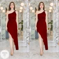 ราคา ML632 เดรสราตรียาว ชุดออกงาน แต่งโซ่ทอง ซิปหลัง ผ้าซาร่าเงา อก 32 34 เอว24 28 สะโพก34 38 ยาว53 สี ครีม ชมพู เขียวมิ้นท์ ส้มอิฐ แดงเลือดหมู กรมท่า (20908496547)