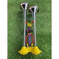 ราคา แตรโมเต็มระบบ แตรด่วน 2 ปาก แตร 3 ข่า แตรลม ใช้ได้ 12V และ 24V ปากแตรสแตนเลส (20932122901)