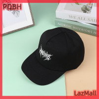 ราคา PDBH หมวกแก๊ปเบสบอลแนวสตรีทพังค์หมวกแก๊ปแฟชั่นปักลายหมวกกีฬาสีดำกลางแจ้งหมวกฮิปฮอปผู้ชายผู้หญิง (21244941509)