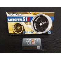 ราคา AOSHIMA 1 24 WORK MEISTER S1R 19inch ล้อ อะไหล่แต่งโมเดลรถ Model DreamCraft (3358522449)