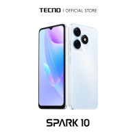 ราคา Tecno Spark 10 4 128GB และ 8 128GB แบตเตอร์รี่ 5000 mAh 18w รับประกัน13เดือน (21397990670)