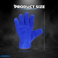 ราคา Andeli ถุงมือหนัง เชื่อมไฟฟ้า เชื่อม TIG อาร์กอน (12227841053)