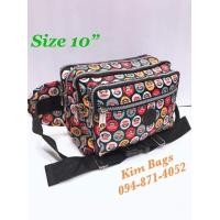 ราคา สีพื้น โดเรม่อน คิตตี้ มิกกี้เมาส์ กระเป๋าคาดเอว doraemon kitty Mickey Mouse 10 นิ้ว (20978284826)