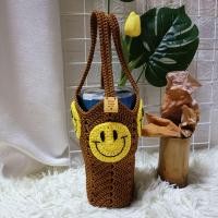 ราคา ถุงใส่แก้วเยติสานถัก ขนาด 30 ออนซ์ Hand Made งานถักมือจากเชือกร่ม กระเป๋าใส่แก้วเก็บความเย็น น้องน่ารักมีน้องยิ้ม 4 ด้าน (21318930262)