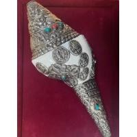 ราคา สังข์แท้ สังข์มงคล สังข์ทำพิธี เลี่ยมเงินแท้ สังข์แท้จากประเทศอินเดีย (19911818746)