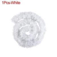 ราคา ริบบิ้นประดับต้นคริสต์มาสพวงมาลัยตกแต่งคริสต์มาสแท่งยาว2เมตรอุปกรณ์งานเลี้ยงคริสต์มาสสีเขียวเข้มสีขาวขนาด3 1ชิ้น (20211079569)