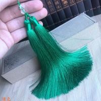 ราคา อุปกรณ์ตกแต่ง DIY เชือกถักจีนเส้นใยโพลีเอสเตอร์ที่ห้อยในรถพู่คู่เครื่องประดับเอวคู่กับชุดโบราณพู่ห้อย (15522410320)