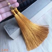 ราคา อุปกรณ์ตกแต่ง DIY เชือกถักจีนเส้นใยโพลีเอสเตอร์ที่ห้อยในรถพู่คู่เครื่องประดับเอวคู่กับชุดโบราณพู่ห้อย (15522410323)