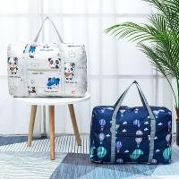 ราคา Goody Home กระเป๋าผ้ามีลาย บรรจุของใช้ พับเก็บได้และสามารถหิ้วได้หรือนำไปเสียบบนแกนกระเป๋าเดินทางเพื่อลากผ่อนแรงได้ (21317900183)