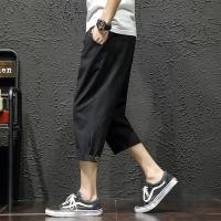ราคา กางเกงขาสั้นผู้ชายกางเกง7ส่วนทรงหลวมกางเกง5ส่วนลำลองผ้าคอตตอนลินินฤดูร้อนอินเทรนด์ผู้ชายกางเกงยาวปานกลางกางเกงฤดูร้อนผ้าลินิน (11637714325)