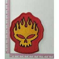 ราคา อาร์ม ตัวรีดติดเสื้อ อาร์มปัก Patch ตกแต่งเสื้อผ้า หมวก กระเป๋า หัวกระโหลก หน้าผี Skull Red Devil ผีหัวไฟ หัวกระโหลกโจรสลัด (16588770325)