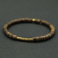 ราคา สร้อยข้อมือ4มม สำหรับผู้ชายสร้อยข้อมือหินฮีมาไทต์สีทองโบราณสร้อยข้อมือไม้ธรรมชาติ (21358600080)