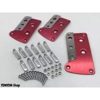 ราคา แป้นเหยียบ เกียร์ธรรมดา อลูมิเนียม กันลื่นสำหรับ รถยนต์เกียร์ธรรมดา อุปกรณ์ครบ พร้อมติดตั้งได้ สินค้าคุณภาพดี แข็งแรงดี (12313611898)