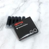 ราคา หมึกรอตติ้ง Rotring Zeichentusche หมึกดำ หมึกเติมไส้ปากกาแบบหลอด 1 หลอด กล่อง 5 หลอด (21428601816)