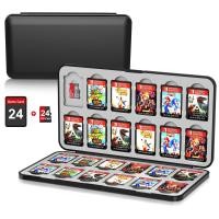 ราคา เคสใส่การ์ดปิดสวิตช์24 in 1สำหรับ Nintendo Switch Switch OLED SWITCH Lite เกมการ์ด (21341249917)