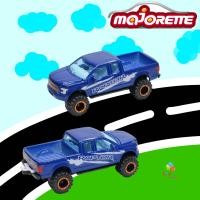 ราคา โมเดลรถ โมเดลรถเหล็ก Majorette รถกระบะ Ford Ranger Raptor F150 ยกสูง สีน้ำเงิน กระจกฟ้า แท้ 100 (21415616917)