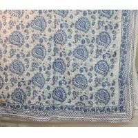 ราคา ผืนใหญ่ ผ้าพันคอผ้าคลุมไหล่ ผ้าคลุมไหล่อินเดีย ผ้าคอตตอนอินเดีย Handblock Print (21380484388)