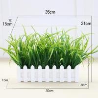 ราคา รั้วพืชจำลองดอกไม้และหญ้าเทียมพลาสติกแทรกช่อดอกไม้รั้วผ้าไหมชุดดอกไม้เครื่องประดับห้องนั่งเล่นของตกแต่งบ้านต้นไม้ปลอมสวยๆ (14679390182)