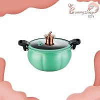ราคา หม้อแรงดัน ทรงฟักทอง หม้อความดันหม้อแรงดันเคลือบNON STICK หม้อตุ๋นอัดแรงดัน หม้อความดันขนาดใหญ่ Bunnyhop889 (21412516092)