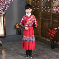 ราคา ชุดโบราณสำหรับเด็กชุดฮั่นฝูสำหรับเด็กชายชุดปลาบินแบบราชวงศ์หมิงชุดเสื้อผ้าสำหรับผู้ชายสไตล์จีนสำหรับเด็กผู้ชายสไตล์โบราณคอปกแบบข้ามสำหรับฤดูร้อนของผู้ชายชุดไทยเด็กชาย (11080819923)