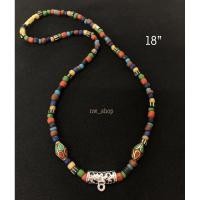 ราคา สร้อยคอลูกปัดโบราณ สร้อยคอลูกปัดเนปาล 18 (21395668786)