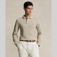 ราคา Polo Ralph Lauren เสื้อโปโลผู้ชาย Custom Slim Long Sleeve Polo รุ่น MNPOKNI16823456 สีน้ำตาล (21397221923)