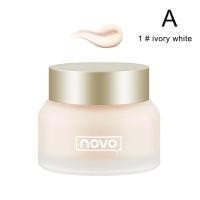 ราคา Novo รองพื้นเนื้อแมท บางเบา ปกปิดเนียน เกลี่ยง่าย คุมมันได้ดี 30g (21407182651)