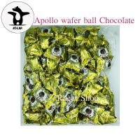 ราคา ขนมเวเฟอร์บอลช๊อคโกแลต ROKA 1 ห่อ 80 เม็ด Apollo ROKA wafer Chocolate ball (21044201044)