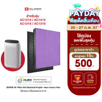 ราคา ใช้คูปองลดเหลือ 619 บ iSuper ไส้กรอง สำหรับเครื่องฟอกอากาศ Philips รุ่น AC1215 AC1212 AC1216 AC1210 ขจัดมลพิษ PM 2 5 (18145858403)