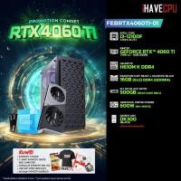 ราคา iHAVECPU คอมประกอบ FEBRTX4060TI 01 INTEL I3 12100F 3 3GHz 4C 8T INNO3D GEFORCE RTX 4060 TI TWIN X2 8GB GDDR6 GIGABYTE H610M K DDR4 REV 1 0 KINGSTON FURY BEAST x iHAVECPU 16GB 8x2 DDR4 3200MHz BLACK (2
