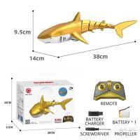 ราคา ของเล่นพ่นน้ำรูปปลาวาฬฉลามอัจฉริยะ RC เรือบังคับระยะไกลเรือดำน้ำหุ่นยนต์ของเล่นปลาสำหรับเด็กเด็กผู้ชายเด็กทารก (21358464398)