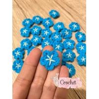 ราคา ดอกไม้ไหมพรมขนาดเล็ก งานปักไหมพรม สำหรับงานฝีมือ และ DIY ได้หลากหลายแบบ เช่น กิ๊ฟติดผม กระเป๋า เสื้อผ้า (21290584543)