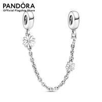 ราคา Pandora Silver Daisy Flower Safety Chain Charm เครื่องประดับ เซฟตี้ชาร์ม ชาร์มสีเงิน ชาร์มสร้อยข้อมือ ชาร์มแพนดอร่า แพนดอร่า (9030441728)