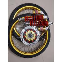 ราคา ชุดล้อ w110i w125 ปลาวาฬ ดุมเดิม ยางนอกใน185 200 จานนิชชิน โช้คหลัง wave (20905615989)