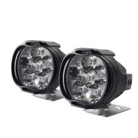 ราคา BHKASDI สกู๊ตเตอร์สปอร์ตไลท์สีขาวไฟหน้ารถจักรยานยนต์ LED 6ดวง2ชิ้นโคมไฟความสว่างสูงหลอดไฟเสริมที่ดัดแปลง (14380209847)
