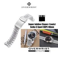 ราคา สายนาฬิกา รุ่น strapcode super jubilee for seiko 5 sport 40mm สายกว้าง 20mm (6078276524)