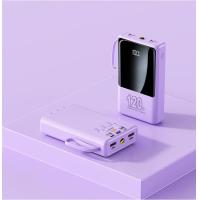 ราคา Samsung 2024รุ่นใหม่ล่าสุด 120Wพาวเวอร์แบงค์ 30000 mAh ของแท้ 100 power bank Type C QC 3 0 PD 20W Quick Charge แบตสำรอง รองรับชาร์จเร็ว ชาร์จเร็ว พาวเวอร์แบงค์มีสายในตัว เลือกได้4สี (21283637537)