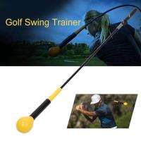 ราคา Golf Training Golf Swing Trainer Aid Swing Trainerอุปกรณ์ฝึกซ้อมสำหรับฝึกความแข็งแรงและจังหวะ (3964320010)