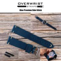 ราคา สายหนังวัวรุ่น Premium Side Stitch Leather Straps (21243821880)