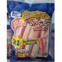 ราคา ปูอัดคานิจัง 500 กรัม มี 44 ชิ้น อร่อยจุใจ เพิ่มกำไรให้มากขึ้น (17312294946)