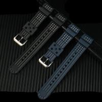 ราคา สายนาฬิกา สายยาง ลายWAFFLE MM300 สำหรับSeiko ขนาด2022มิล ฟรีFatสปริงบาร์2 5และปากกาถอดสาย (6664776803)