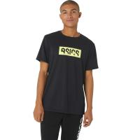ราคา ASICS ASICS HEX GRAPHIC DRY SS TEE MEN TRAINING เสื้อ ผู้ชาย เสื้อ เสื้อคอกลม ของแท้ PERFORMANCE BLACK GLOW YELLOW (21368746754)