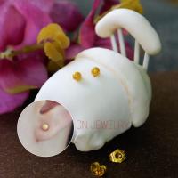 ราคา BB22 หมุดพ่นทราย 3 mm ต่างหู ตุ้มหู ต่างหูหุ้มทอง ต่างหูทองไมครอน ต่างหูทอง24k ฟรีตลับทองทุกคู่ (2715726514)