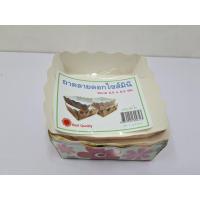 ราคา 100ใบ แพ็ค ถาดกระดาษ ถาดกระดาษสำเร็จรูป ถาดขนมปัง ถาดอาหารพิมพ์ลาย CC (7176508650)