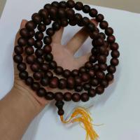 ราคา สร้อยคอลูกประคำ 108 เม็ด ยาว 26นิ้ว ลูกประคำมงคล เม็ดลูกประคำขนาด 6 มิล สร้อยประคำทำจากไม้พยุง เส้นยาว สร้อยประคำ สร้อยลูกประคำ (15958458100)