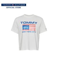ราคา Tommy Hilfiger เสื้อครอปผู้หญิง รุ่น DW0DW16165 YBR สีขาว (19713986462)