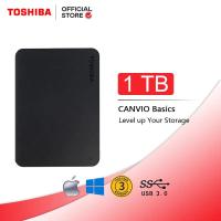 ราคา Toshiba ฮาร์ดดิสพกพา external harddisk 1tb 2tb ฮาร์ดดิสexternal hdd เอทานอล ฮาร์ดิส USB3 0 2 5 รับประกัน 3 ปี (21015403909)