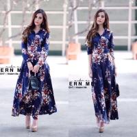 ราคา เดรสลายกราฟฟิกดอกใส่ไปเที่ยว ใส่ไปทะเล (12779434345)