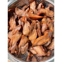 ราคา ลิ้นวัวแดดเดียวทอดพร้อมทาน แบบเค็ม ฮาลาล น้ำหนักก่อนทอด 500 กรัม หลังทอด 360 400 กรัม (20628337083)